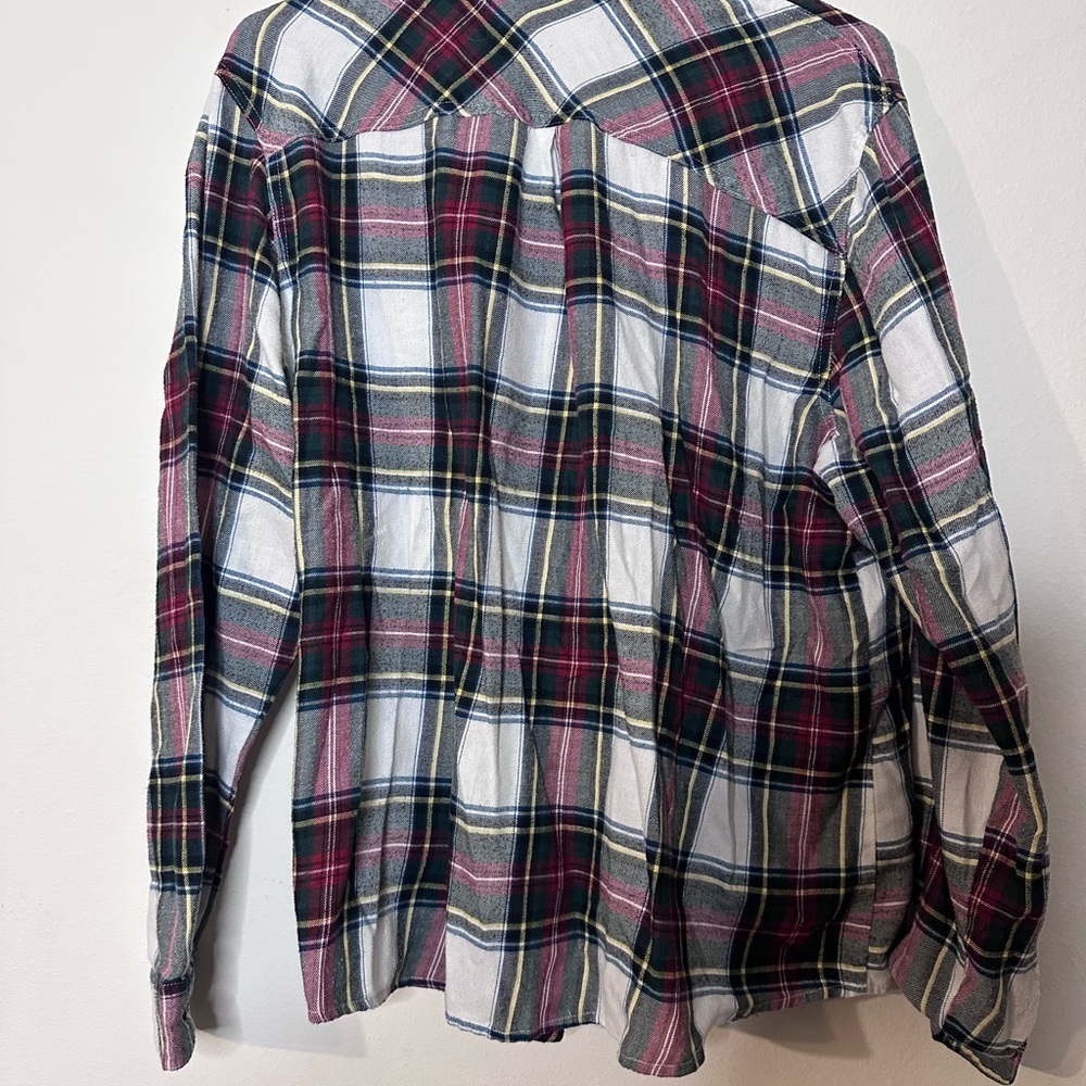 Maurices Multicolor Plaid Shirt - Picture 3 of 3